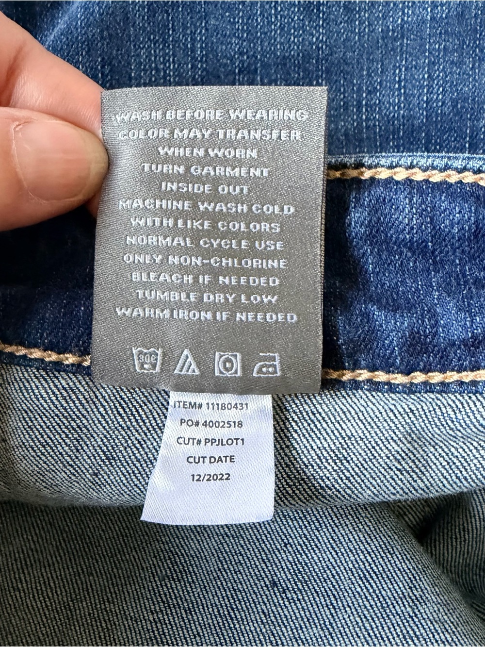 torrid Dark Blue Cropped Ankle Jeans - Picture 7 of 7